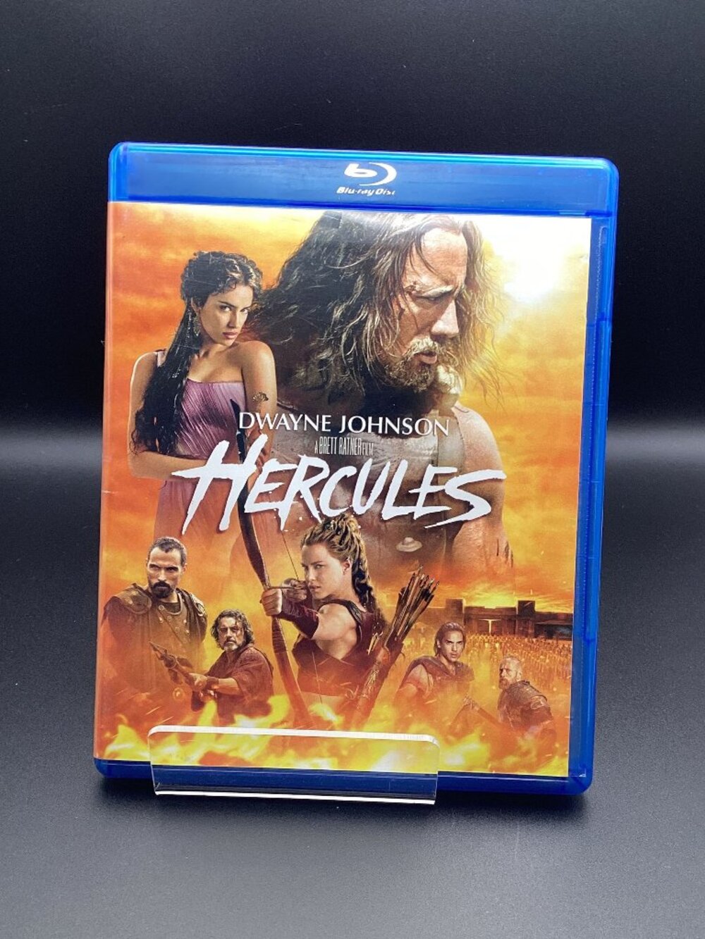 Hercules Blu-ray 2014 Dwayne Johnson Action Adventure Film Used Complete in Box!